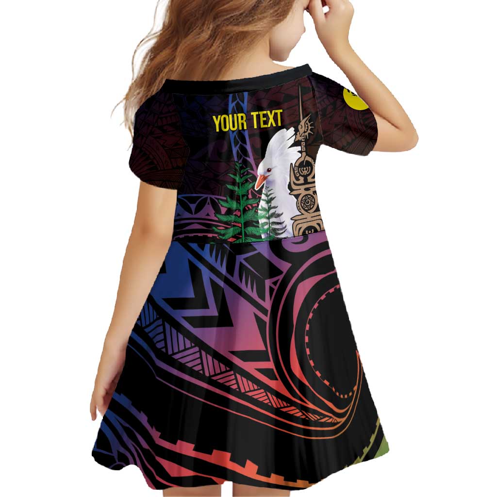 New Caledonia Kanaky Personalized Family Matching Mermaid Dress and Hawaiian Shirt Kagu Bird Emblem - Polynesian Pride