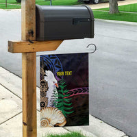 New Caledonia Kanaky Personalized Garden Flag Kagu Bird Emblem - Polynesian Pride