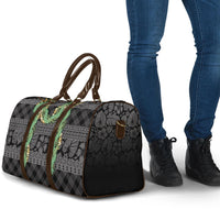 Hawai'i Paniolo Maile Twisted Lei Travel Bag Obsidian Black LT7 - Polynesian Pride
