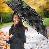 Hawai'i Paniolo Maile Twisted Lei Umbrella Obsidian Black LT7 - Polynesian Pride