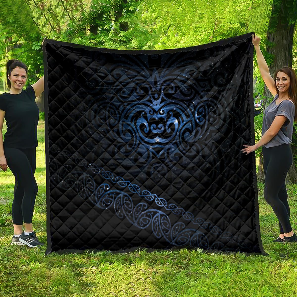 New Zealand Matariki Quilt Cosmic Style LT7 - Polynesian Pride