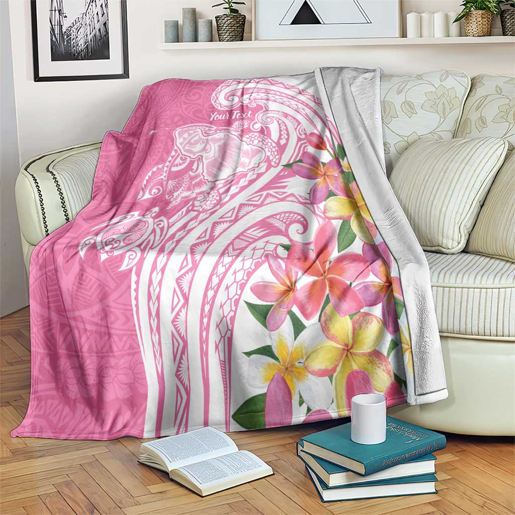 Aloha Maui Island Personalized Blanket Rose Dreamy Turtle