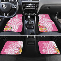 Aloha Maui Island Personalized Car Mats Rose Dreamy Turtle
