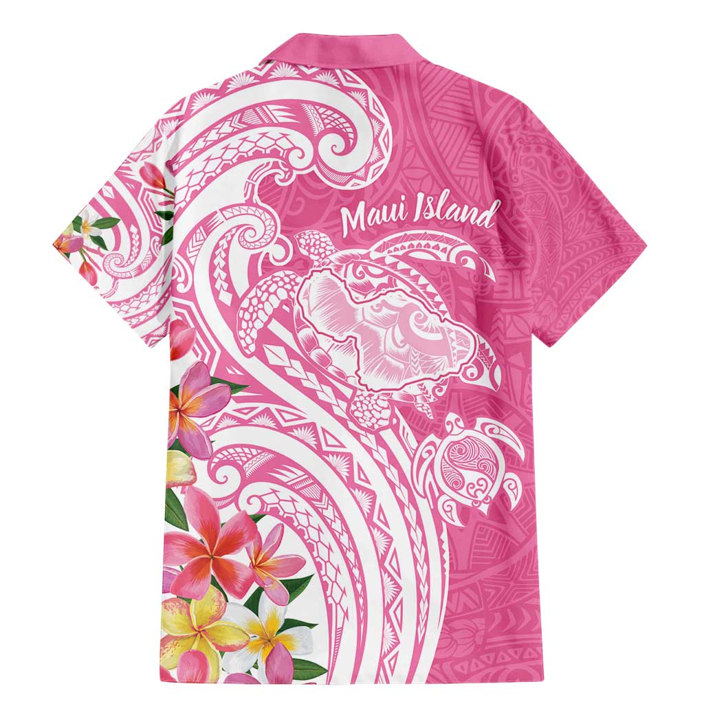 Aloha Maui Island Personalized Family Matching Mermaid Dress and Hawaiian Shirt Rose Dreamy Turtle