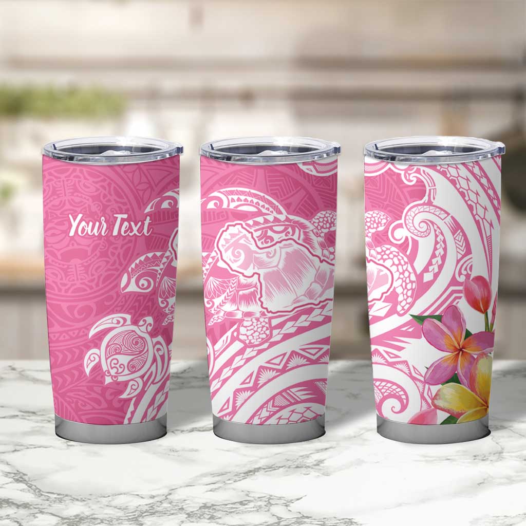 Aloha Maui Island Personalized Tumbler Cup Rose Dreamy Turtle