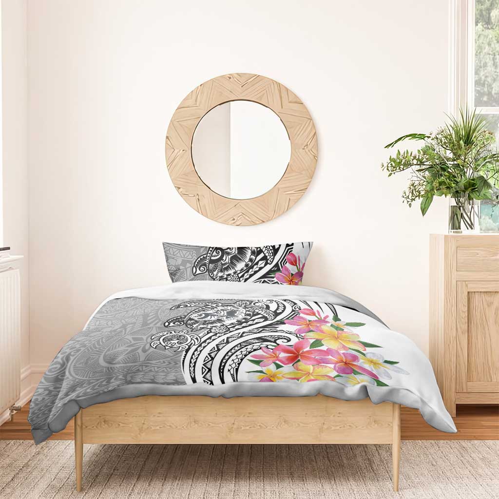 Aloha Kahoolawe Island Personalized Bedding Set Ashen Dreamy Turtle