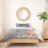 Aloha Kahoolawe Island Personalized Bedding Set Ashen Dreamy Turtle