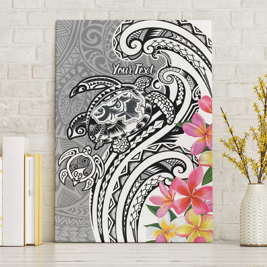 Aloha Kahoolawe Island Personalized Canvas Wall Art Ashen Dreamy Turtle