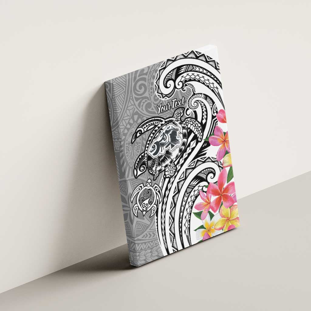 Aloha Kahoolawe Island Personalized Canvas Wall Art Ashen Dreamy Turtle