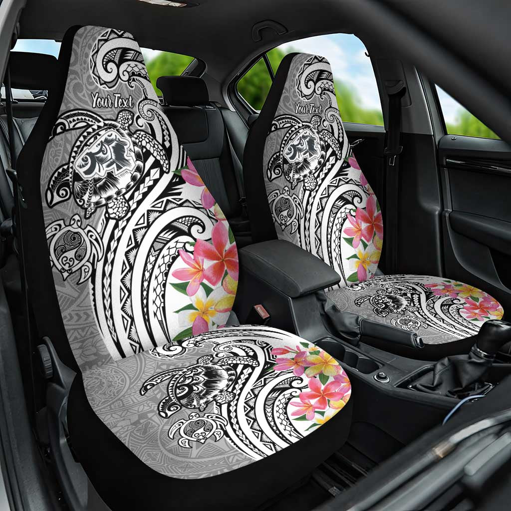 Aloha Kahoolawe Island Personalized Car Seat Cover Ashen Dreamy Turtle
