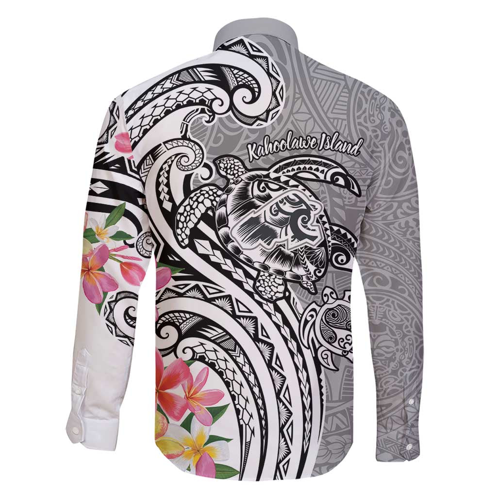 Aloha Kahoolawe Island Personalized Family Matching Short Sleeve Bodycon Dress and Hawaiian Shirt Ashen Dreamy Turtle