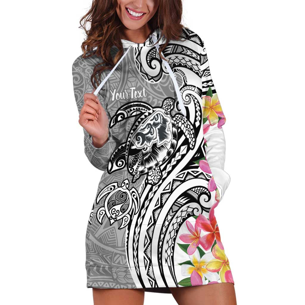 Aloha Kahoolawe Island Personalized Hoodie Dress Ashen Dreamy Turtle