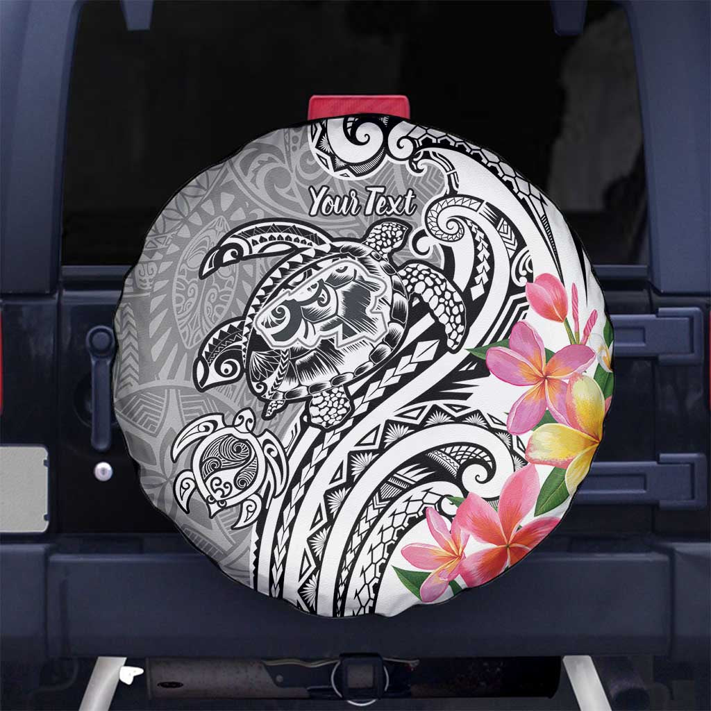 Aloha Kahoolawe Island Personalized Spare Tire Cover Ashen Dreamy Turtle