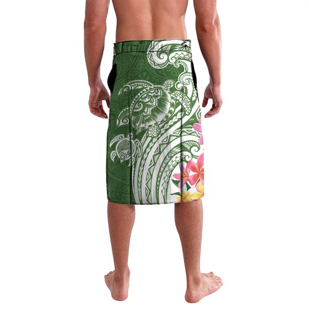 Aloha Molokai Island Personalized Lavalava Sage Dreamy Turtle
