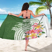Aloha Molokai Island Personalized Sarong Sage Dreamy Turtle