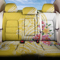 Aloha Oahu Island Personalized Back Car Seat Cover Yellow Dreamy Turtle