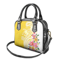 Aloha Oahu Island Personalized Shoulder Handbag Yellow Dreamy Turtle