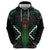 Maori Taiaha Pounamu Whakairo Personalized Hoodie Jade Poutama Motifs