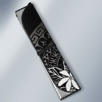 Black Kuki Airani Tapakau Auto Sun Shade Tribal Anchor Mix Tiare