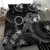Black Kuki Airani Tapakau Bedding Set Tribal Anchor Mix Tiare