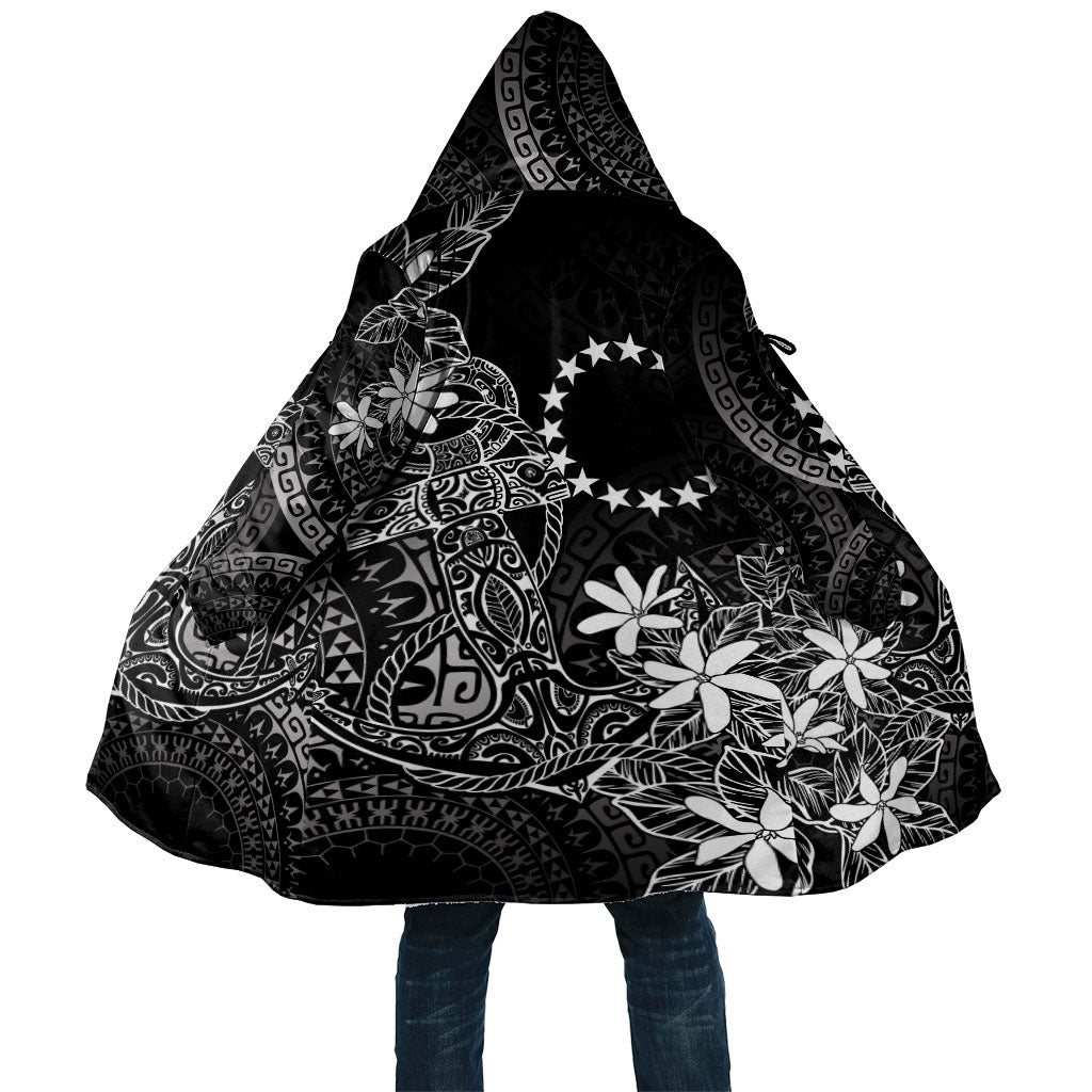 Black Kuki Airani Tapakau Cloak Tribal Anchor Mix Tiare LT7 Unisex Black - Polynesian Pride