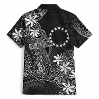 Black Kuki Airani Tapakau Hawaiian Shirt Tribal Anchor Mix Tiare LT7 - Polynesian Pride