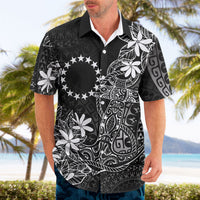 Black Kuki Airani Tapakau Hawaiian Shirt Tribal Anchor Mix Tiare LT7 - Polynesian Pride