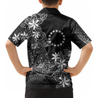 Black Kuki Airani Tapakau Hawaiian Shirt Tribal Anchor Mix Tiare LT7 - Polynesian Pride