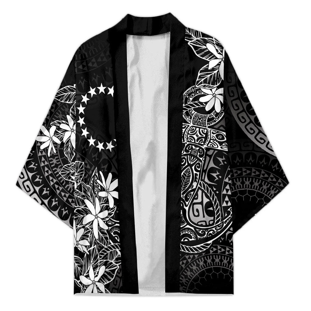 Black Kuki Airani Tapakau Kimono Tribal Anchor Mix Tiare LT7 Unisex Black - Polynesian Pride
