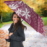 Maroon Kuki Airani Tapakau Umbrella Tribal Anchor Mix Tiare LT7 - Polynesian Pride