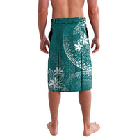 Teal Kuki Airani Tapakau Lavalava Tribal Anchor Mix Tiare LT7 - Polynesian Pride