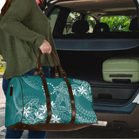 Teal Kuki Airani Tapakau Travel Bag Tribal Anchor Mix Tiare