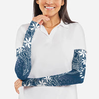 Navy Kuki Airani Tapakau Arm Sleeves Tribal Anchor Mix Tiare