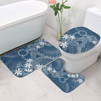 Navy Kuki Airani Tapakau Bathroom Set Tribal Anchor Mix Tiare