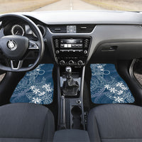 Navy Kuki Airani Tapakau Car Mats Tribal Anchor Mix Tiare