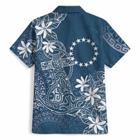 Navy Kuki Airani Tapakau Hawaiian Shirt Tribal Anchor Mix Tiare LT7 - Polynesian Pride
