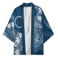 Navy Kuki Airani Tapakau Kimono Tribal Anchor Mix Tiare