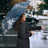 Navy Kuki Airani Tapakau Umbrella Tribal Anchor Mix Tiare
