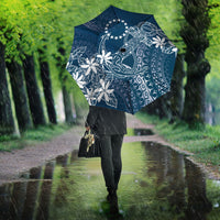 Navy Kuki Airani Tapakau Umbrella Tribal Anchor Mix Tiare