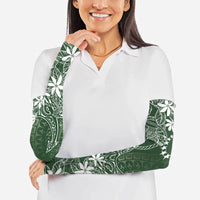 Sage Green Kuki Airani Tapakau Arm Sleeves Tribal Anchor Mix Tiare LT7 - Polynesian Pride