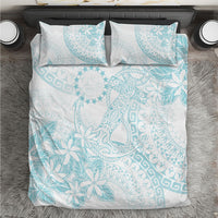 Turquoise Kuki Airani Tapakau Bedding Set Tribal Anchor Mix Tiare
