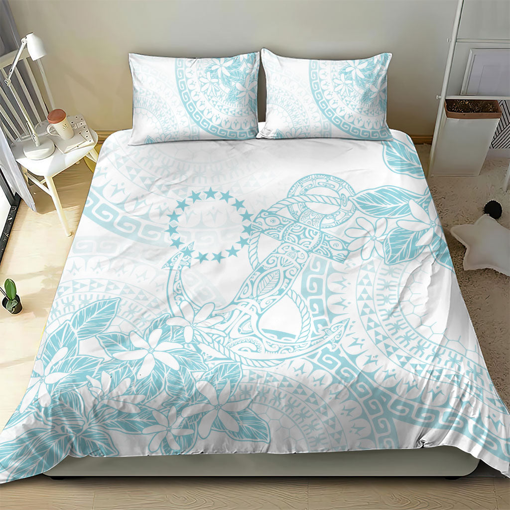 Turquoise Kuki Airani Tapakau Bedding Set Tribal Anchor Mix Tiare
