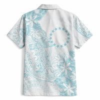 Turquoise Kuki Airani Tapakau Hawaiian Shirt Tribal Anchor Mix Tiare LT7 - Polynesian Pride