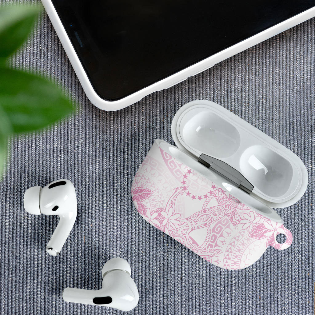Candy Pink Kuki Airani Tapakau AirPods Case Tribal Anchor Mix Tiare