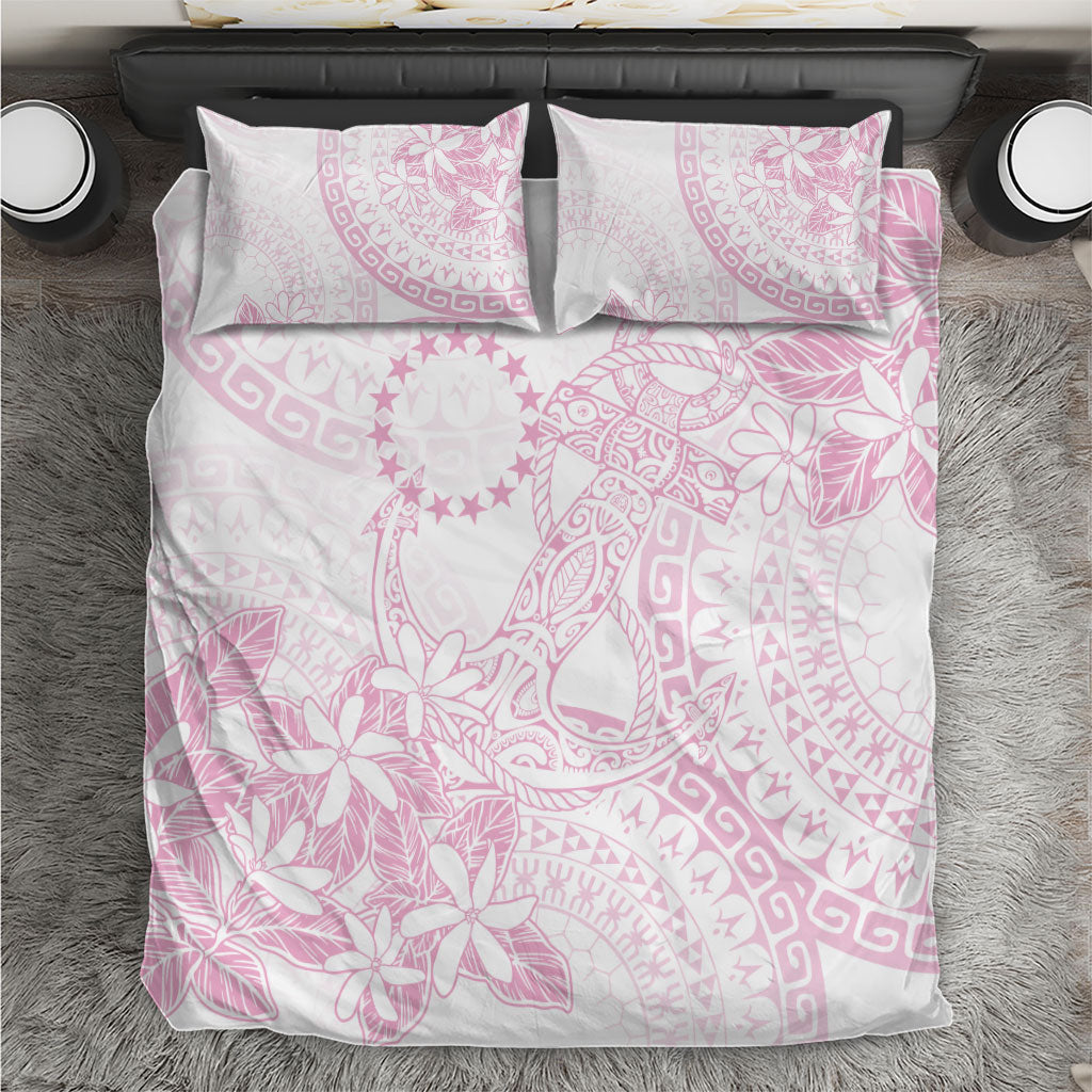 Candy Pink Kuki Airani Tapakau Bedding Set Tribal Anchor Mix Tiare LT7 Candy Pink - Polynesian Pride