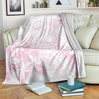 Candy Pink Kuki Airani Tapakau Blanket Tribal Anchor Mix Tiare LT7 Candy Pink - Polynesian Pride
