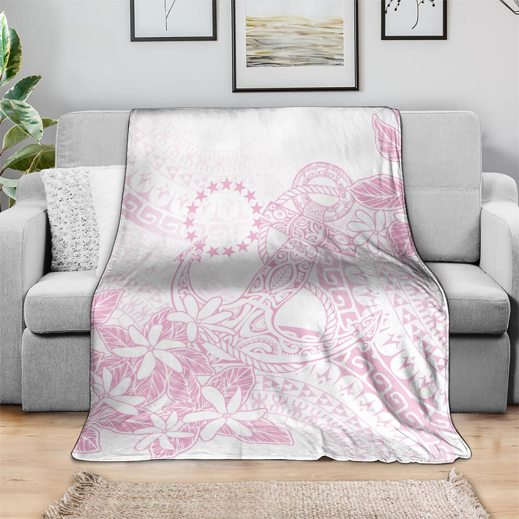 Candy Pink Kuki Airani Tapakau Blanket Tribal Anchor Mix Tiare LT7 - Polynesian Pride