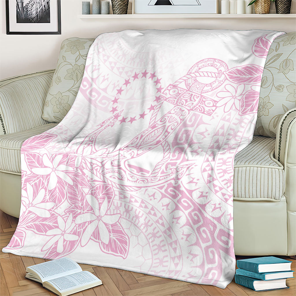 Candy Pink Kuki Airani Tapakau Blanket Tribal Anchor Mix Tiare LT7 - Polynesian Pride