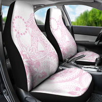 Candy Pink Kuki Airani Tapakau Car Seat Cover Tribal Anchor Mix Tiare
