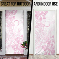 Candy Pink Kuki Airani Tapakau Door Cover Tribal Anchor Mix Tiare LT7 - Polynesian Pride